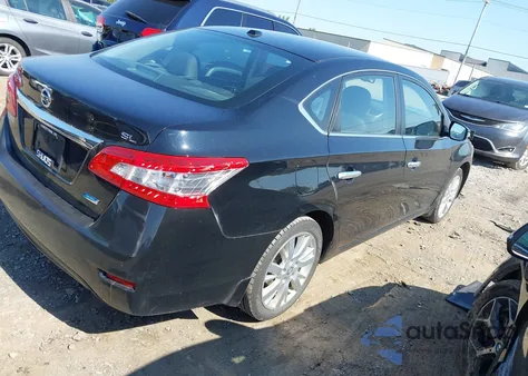 2013 Nissan Sentra Sl z USA, uszkodzony, nr VIN 3N1AB7AP1DL750876